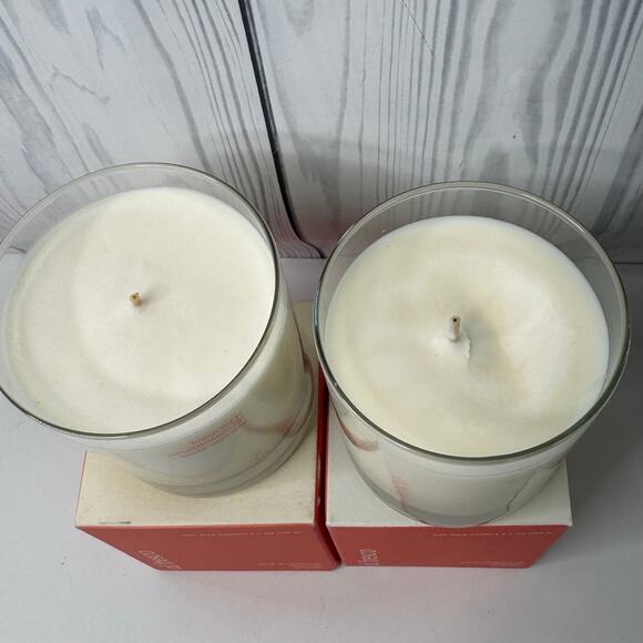 Grove Co Soy Wax Blend Candle Set of 2 - 7 oz Pink Grapefruit Jasmine Vanilla - Picture 4 of 5